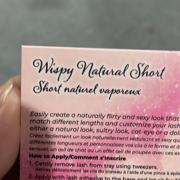 Ioni Handmade Customizable Reusable Lightweight Lashes Wispy Natural Short - Picture 6 of 6